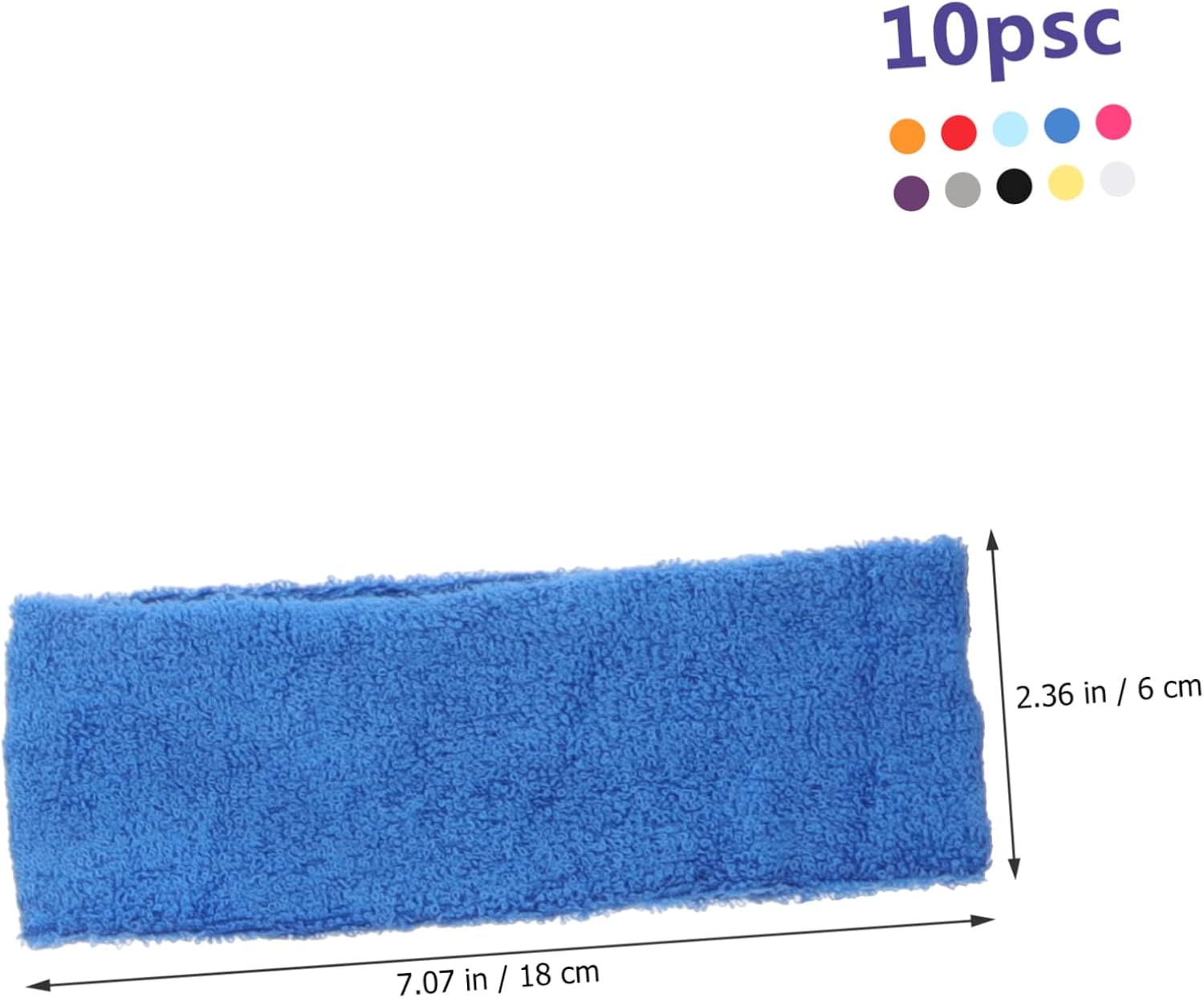 7 Pack. . .Sports Sweat Headbands for Men and Women Moisture Wicking Workout Gear for Running Yoga Gym and Fitness Activities Fashionable and Functional Design